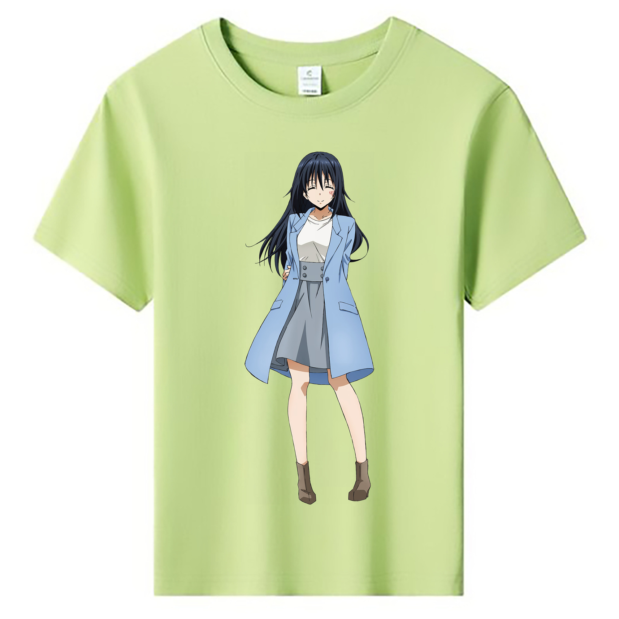 （画像用） 転スラ Regarding Reincarnated to Slime 綿100％キッズTシャツ（フロントプリント）